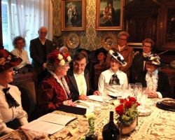 Uprizorena slika obitljskog života Ivane Brlić Mažuranić